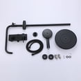 thumbnail image 4 of Exposed Rainfall Shower Head with Hand Shower Head and Tub Filler with Rough-in Valve, 4 of 5
