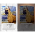 thumbnail image 2 of Caroline's Treasures 7101CNL Fawn Great Dane at the beach Ceramic Night Light, 6x4x3", multicolor, 2 of 2