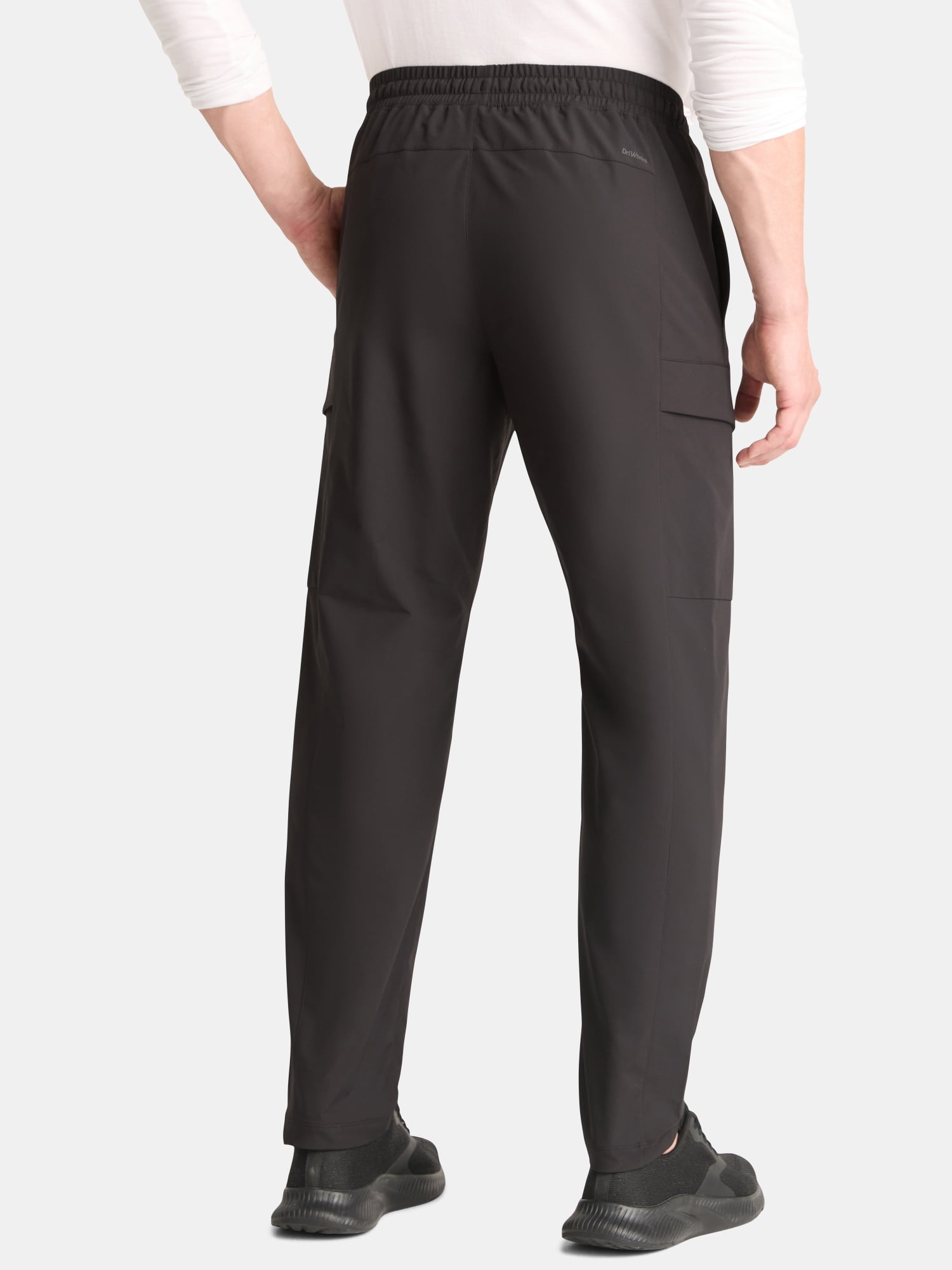 Athletic Works Men’s and Big Men’s Stretch Cargo Pants, Sizes S-3XL