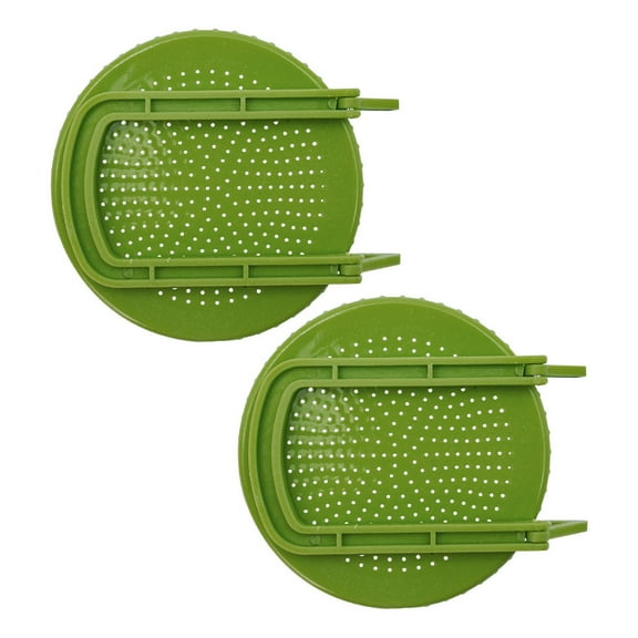 Shoreew Sprouting Lid with Stand Bean Sprouting Lid for Mason Jars BPA Free Plastic Sprout Maker Kit Easy Seeds Germination Tools for Alfalfa Broccoli Salad