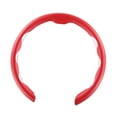 thumbnail image 2 of Funda para volante de coche de 15 pulgadas, cómoda y antideslizante para mujer. Rojo, 2 of 9