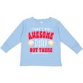 thumbnail image 3 of Inktastic That's My Awesome Sister Out There with Volleyballs Boys or Girls Long Sleeve Toddler T-Shirt, 3 of 5