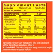 Metamucil On the Go Fiber, Sugar-Free, Psyllium Husk, GLP-1 Friendly Fiber>, 30 Packets