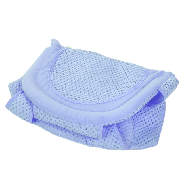 Diydeg Anillos de Cuna Eslinga de ba?era Malla de Ducha Malla de ba?o Anillos de Cuna de ba?o Rejilla de Soporte para Asiento de ba?o de bebé para ba?era Que Evita el Agua en(Light Blue) Ecomeon no