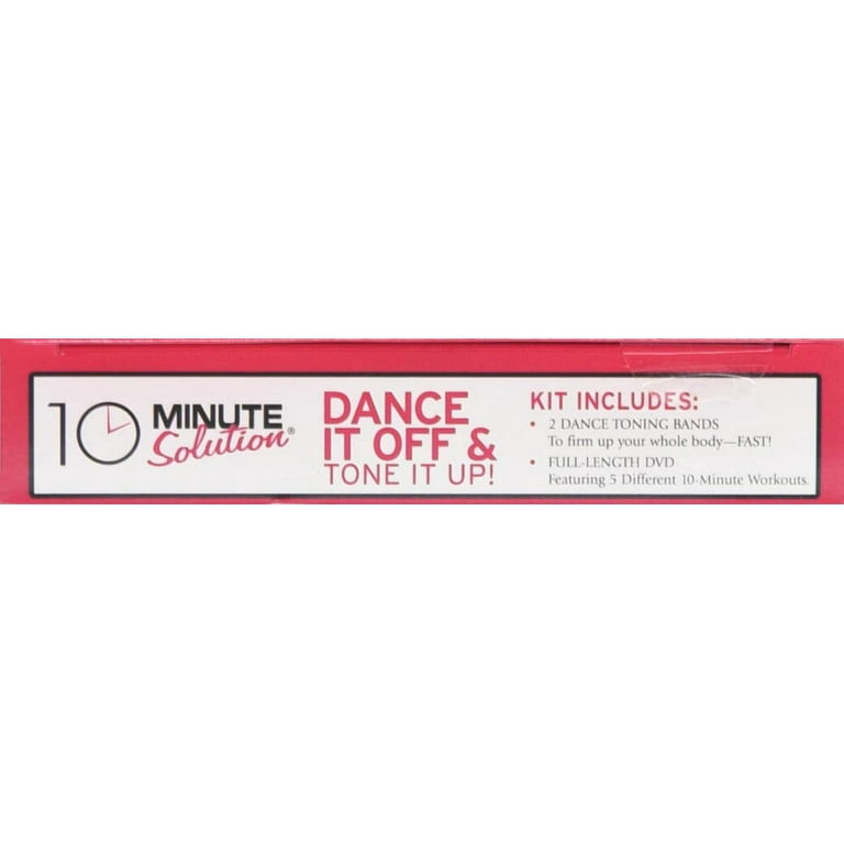 10 Minute Solution Dance It Off & Tone It Up! Brand New DVD 