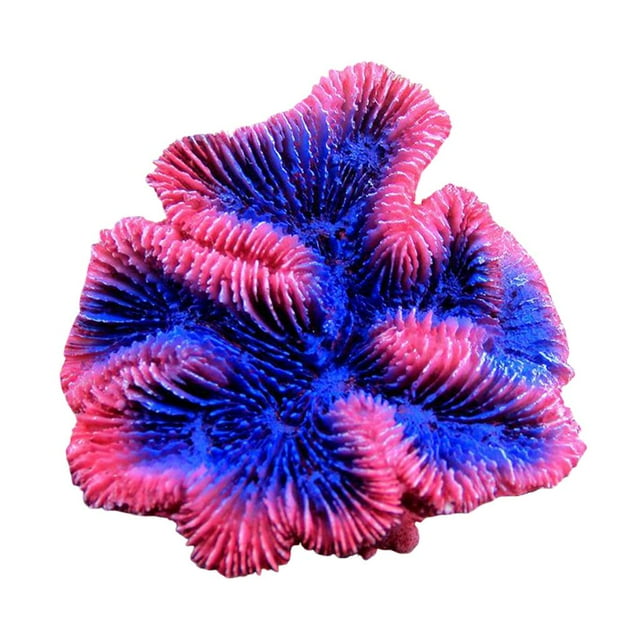 Adorno de Decoración de Acuario Hugo Mini Coral de Resina Artificial 12x5x12cm