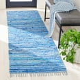 thumbnail image 2 of SAFAVIEH Montauk Renae Distressed Runner Rug, Blue, 2'3" x 8', 2 of 7