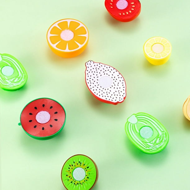 jacootoys 27 pièces Jouet à Couper Magnétiques Fruits en Bois et Légumes à  Couper Cuisine Éducatif Tôt Développement Intellectuel pour Bébé Enfant :  : Jeux et Jouets