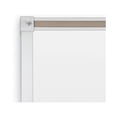 thumbnail image 4 of Dry Erase Board, Steel, 48 in, 72 in, Aluminum Frame, White, Gloss 219AG, 4 of 5