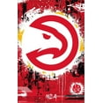 thumbnail image 2 of NBA Atlanta Hawks - Maximalist Logo 23 Canvas Wall Poster, 14.725" x 22.375", 2 of 4