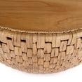 thumbnail image 6 of Butler Specialty Company Captiva Round Rattan Drum Coffee Table - Natural Rattan, 6 of 6
