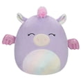 thumbnail image 1 of Squishmallow 7.5" - Rei the Pink & Purple Pegasus, 1 of 2