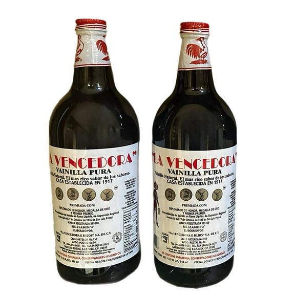 La Vencedora Mexican Vanilla (31.79 oz) Pack of 2
