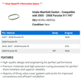thumbnail image 2 of Intake Manifold Gasket - Compatible with 2005 - 2008 Porsche 911 997 2006 2007, 2 of 2