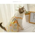thumbnail image 3 of Xiao Hua Vestido para cachorro, bonito vestido de princesa para gato, falda para perritas pequeñas (A148, L), 3 of 4