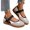 White, variant on LTTVQM Mary Jane Shoes Women Retro Orthopedic Comfortable Slip On Walking Sneakers Adjustable Snap Fashion Casual Non-Slip Gum Sole Tennis Sneakers White 43(US-10)