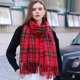 thumbnail image 3 of Bufandas cálidas de invierno para mujer, bufandas grandes con tacto de cachemira, ponchos de moda, chales largos, bufandas de rejilla, bufandas súper suaves y ligeras, 3 of 5