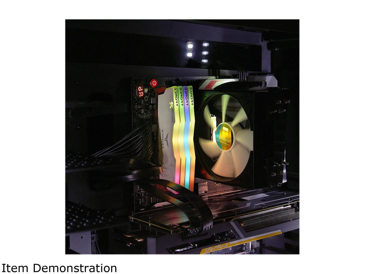 Memoria Team T-Force Delta RGB 16GB (2 x 8GB) DDR4 3200MHz para PC de escritorio 2