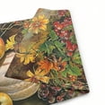 thumbnail image 6 of Shangniulu Decorative Rustic Autumn Pumpkin Flower Crockery Welcome Flags Seasonal Garden Flags Vertical Double Sided Yard Flags Banner Outdoor Flag for Outside, Lawn, Decor White, 6 of 6