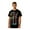 black, variant on Fly Society Mens The Fly Away Paradise Graphic T-Shirt, Black, Small