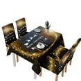 thumbnail image 3 of serony Noël Table Thème Nappe Table Couverture Maison de Vacances Partie Nappe Imprimée, Étincelle, 3 of 6