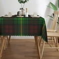 thumbnail image 3 of Rectangle Table Cloth, Scottish Clan Martin Tartan Plaid Resistant Washable Tablecloth Decorative Table Cover for Dining, Indoor and Outdoor, 3 of 6