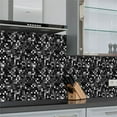 thumbnail image 6 of ABODELINE 10 Sheets Square Peel and Stick Backsplash for Kitchen Tile Stick on Back Splash 4"x 4" Marble Mosaic Tile Stickers Peel and Stick Wall Tile Temporary Adhesive Backsplash for Bathroom, 6 of 6