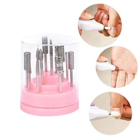 48 Holes  Nail Drill Bit Holder Stand for Manicure  Nail Art Tool Acrylic (Best Drill Bit For Acrylic)