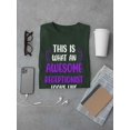 thumbnail image 3 of Awesome Receptionist Looks Like T-Shirt Women -Smartprints Designs, Female XX-Large, 3 of 4