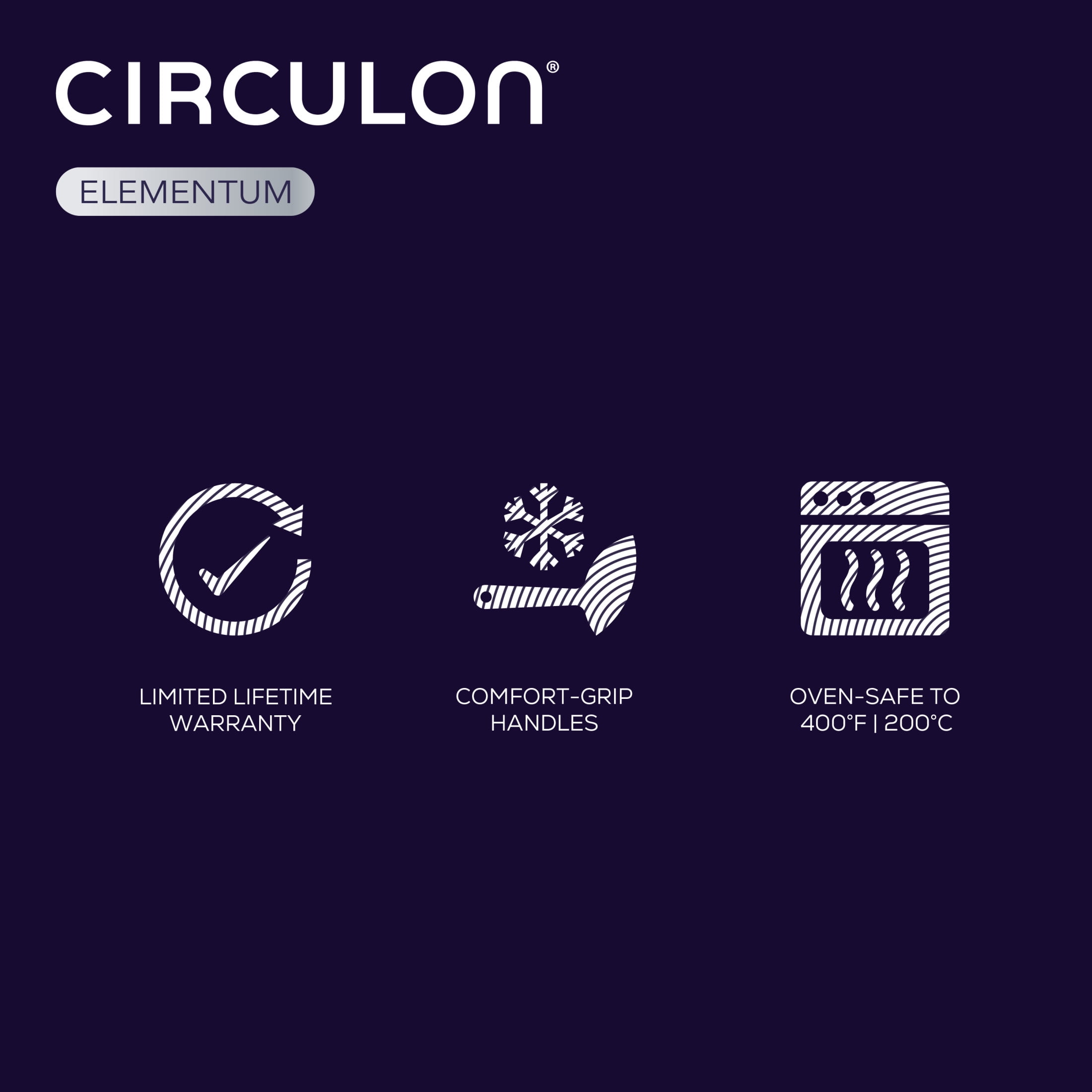 Circulon Elementum Hard-Anodized Nonstick Deep Skillet, 12, Grey - Bed  Bath & Beyond - 29012591