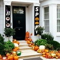 thumbnail image 3 of Gustave Halloween Decorations Outdoor Trick or Treat Halloween Porch Signs Banners Hanging Witch Decor for Front Door Home Yard Indoor Decor, 3 of 6