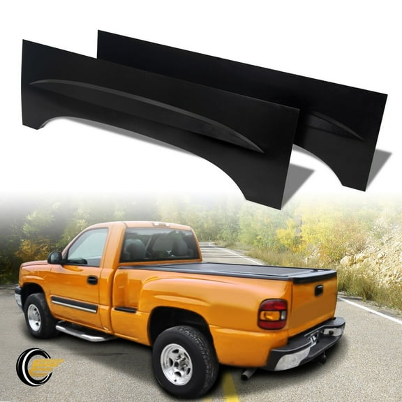 Wheel Arch Repair Panel Upper Rear Pair for 1999-2007 Chevy Silverado GMC Sierra