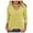 Yellow 3, variant on FAIWAD Tops for Women Trendy 3/4 Sleeve Solid Color V Neck Dressy Loose Shirts Casual Going Out Clothes