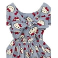thumbnail image 3 of Hello Kitty Chambray Dress Toddler to Big Kid, 3 of 5