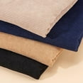 thumbnail image 4 of 79 x 59 Inch Corduroy Fabric Solid Plain Thick Corduroy Material for Coat Shirt Dress Pants Costume Sofa DIY Throw Pillow Covers Burlywood, 4 of 9
