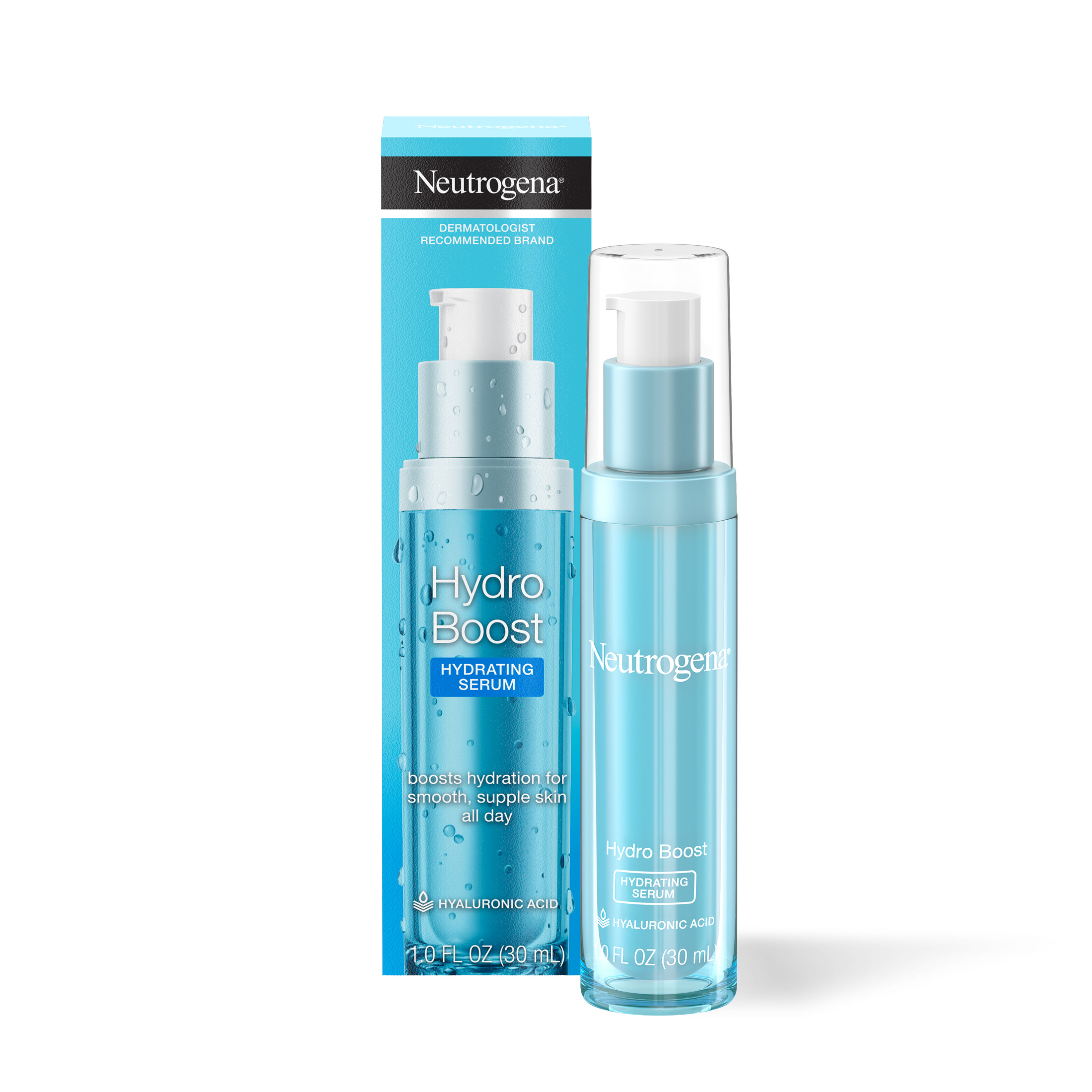Neutrogena Hydro Boost Hydrating Serum, 1.0 fl oz photo 1