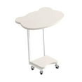 thumbnail image 2 of simhoa End Table Creative Plant Stand Small Side Table for Office Balcony Apartment white, 2 of 8