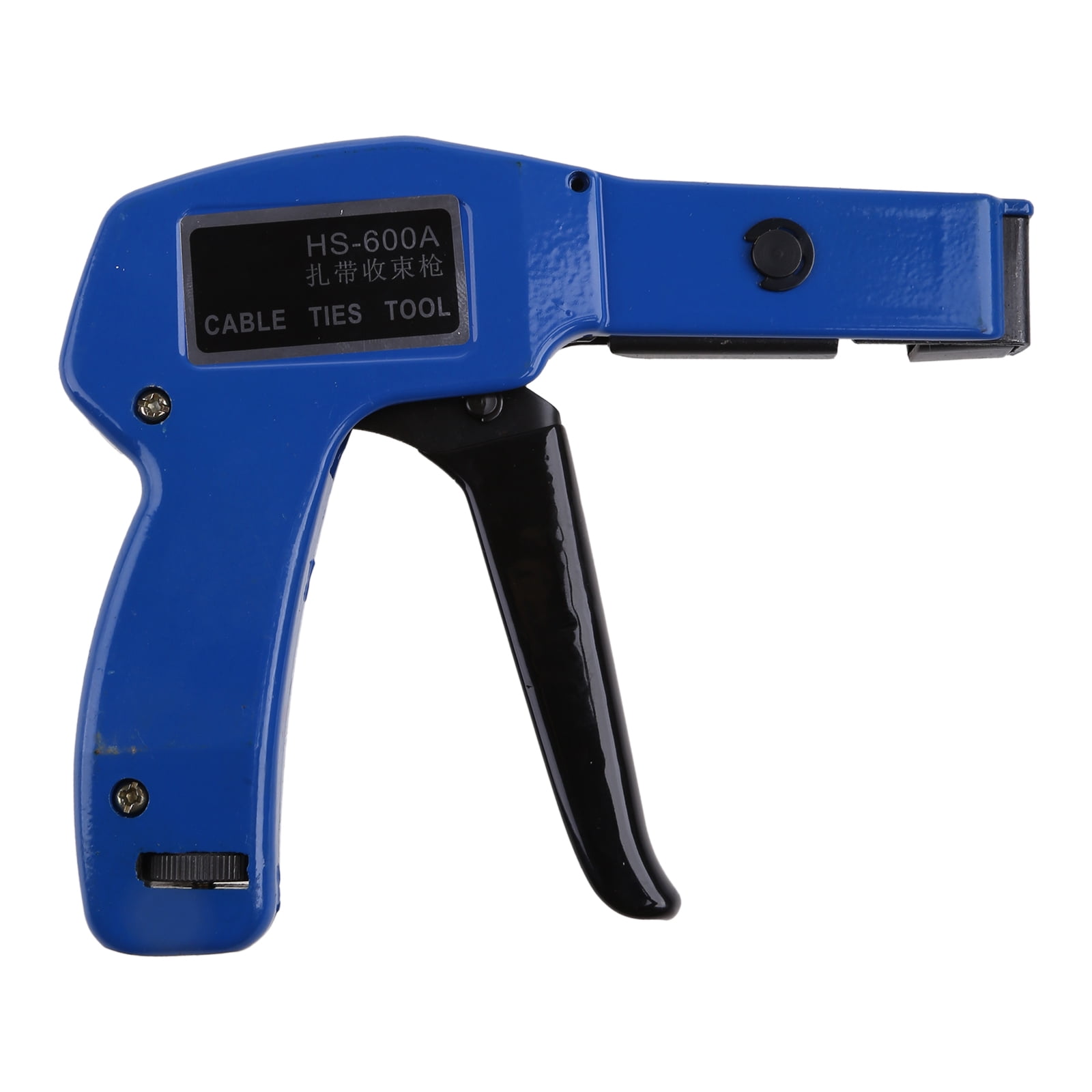 Professional Zip Tie Automatic Tensioner Cutter Pilers with Steel Handle Nylon Ties Cable Management Fastening Clamping Cutting Tool for 2.4mm-4.8mm Wire