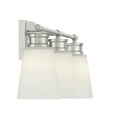 thumbnail image 5 of Trade Winds Billie 3-Light Bathroom Vanity Light in Brushed Nickel, 5 of 6