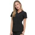 thumbnail image 2 of Dickies EDS Essentials Scrubs Top for Women V-Neck DK615, 2 of 6