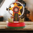 thumbnail image 2 of De Música De Navidad, Carrusel De Música Luminosa, Rueda De La Fortuna, Regalo De Navidad Animado, Decoración De Escritorio Romántica Yuarrent HA041414-02, 2 of 6