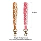 thumbnail image 2 of 2 uds llavero de cuerda de algodón tejido a mano pulsera hecha a mano flor Margarita Accesorios para llaveros colgante de llave de coche, 2 of 5