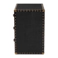 thumbnail image 5 of Baxton Studio Mallison Vintage End Table, 3-Drawer, Black, 5 of 9