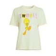 thumbnail image 4 of Tweety Juniors Magazine T-Shirt with Short Sleeves, 4 of 5