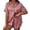 I, variant on Womens Pajama Sets Trendy Satin Short Sleeved Lapel Shorts Plus Size Sleepwear