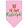 thumbnail image 5 of Christmas Pet and Dog Bandana Screen Printed, "Team Rudolph", 5 of 10