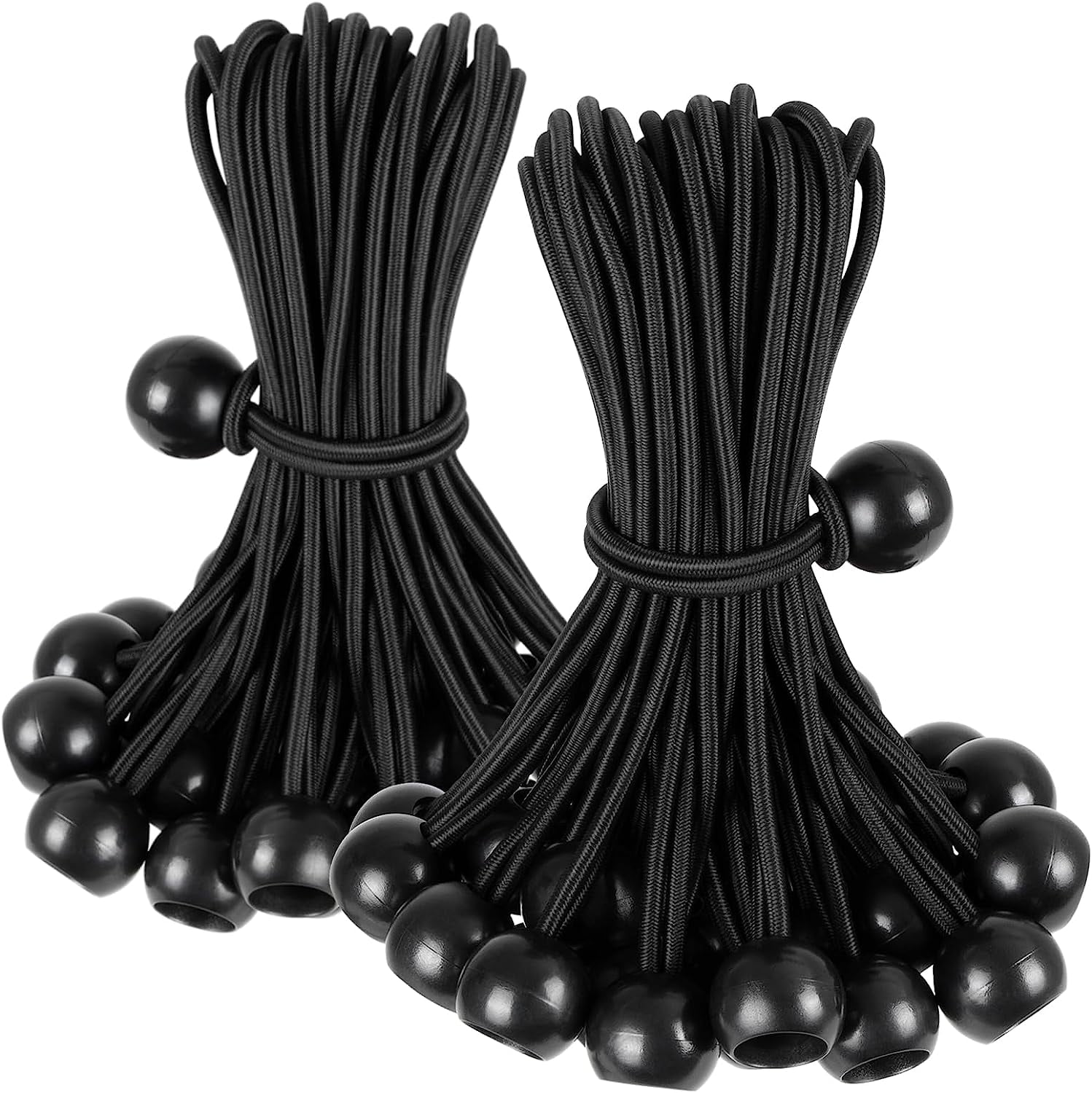 Ball Bungee Cord 6 Inch,Bungee Ball for Tarp Tie Down Cords Heavy Duty