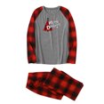 thumbnail image 2 of Odeerbi Christmas Pajamas For Family Matching Outfits Mom Printed Blouse Tops+Pants Xmas Set, 2 of 9