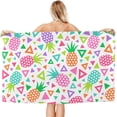 thumbnail image 2 of Yibo PineappleBeach Towel Quick Dry Pool Towels Sandproof Travel Bath Swimming Outdoors Camping, 2 of 9
