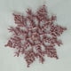 thumbnail image 5 of Naiovety 12 piezas hogar Oficina Hotel al aire libre portátil Navidad copo de nieve decoración Navidad colgante decoración banquete Kits de decoración para fiestas Rosado, 5 of 6